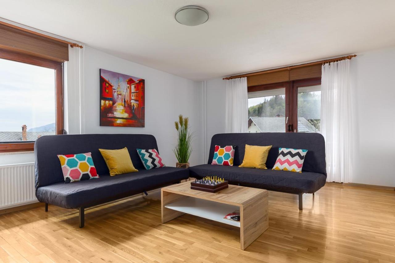 Apartment Valy - Free Bikes, Relaxing Terrace & Near Bled Exteriör bild